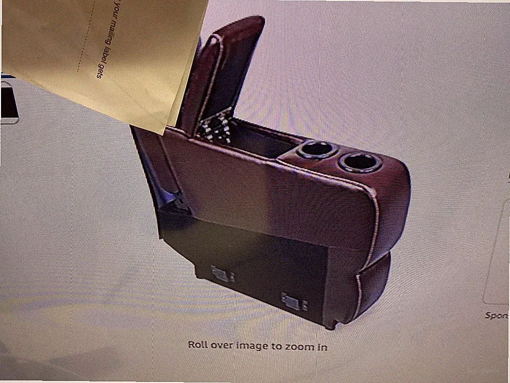 BOAT MARINE RV THOMAS PAYNE 386643 JALECO CHOCOLATE RECLINER CONSOLE 2 CUPHOLDER