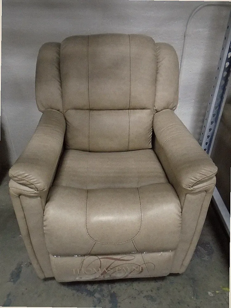 THOMAS PAYNE 380402 GRANTLAND DOESKIN RV 2 ARM HEATED SWIVEL GLIDER RECLINER